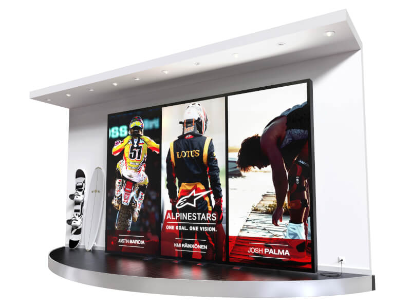 Mässvägg - Lightbox 3825